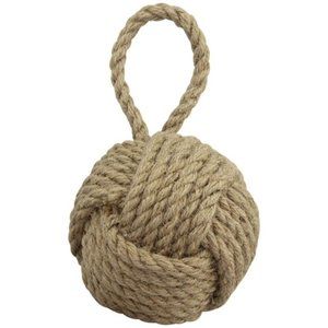5" Monkey Fist Nautical Doorstop Rope Sailor Knot - NWOT'S